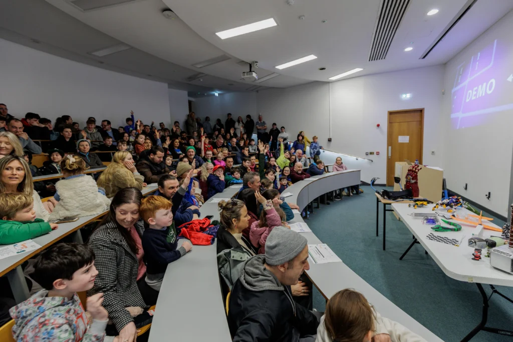 crowd at Sligo Science Fair 2024