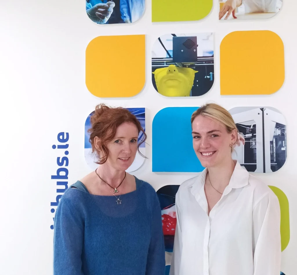 Final year ATU Business student Mairead Clarke (right) from Clifden Co Galway who won a place on Ireland's longest running student accelerator, The Student Inc programme, for her business idea, pictured with her lecturer Dr Miriam Sweeney, ATU School of Business.