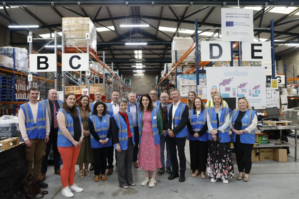 ATU and FoodCloud sign MOU for collaborative educational course-photos in warehouse