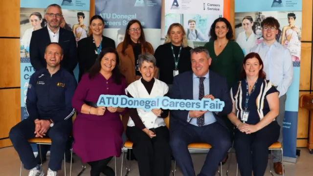 ATU staff Donegal Careers day