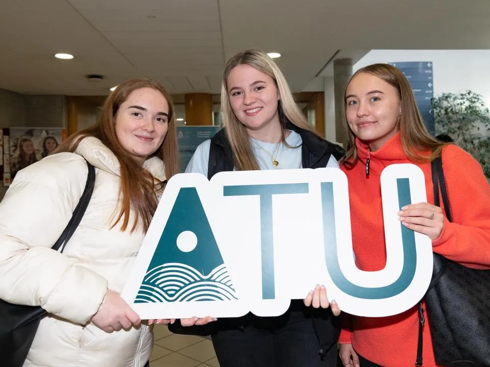 students at ATU Induction day.Galway Dublin Road