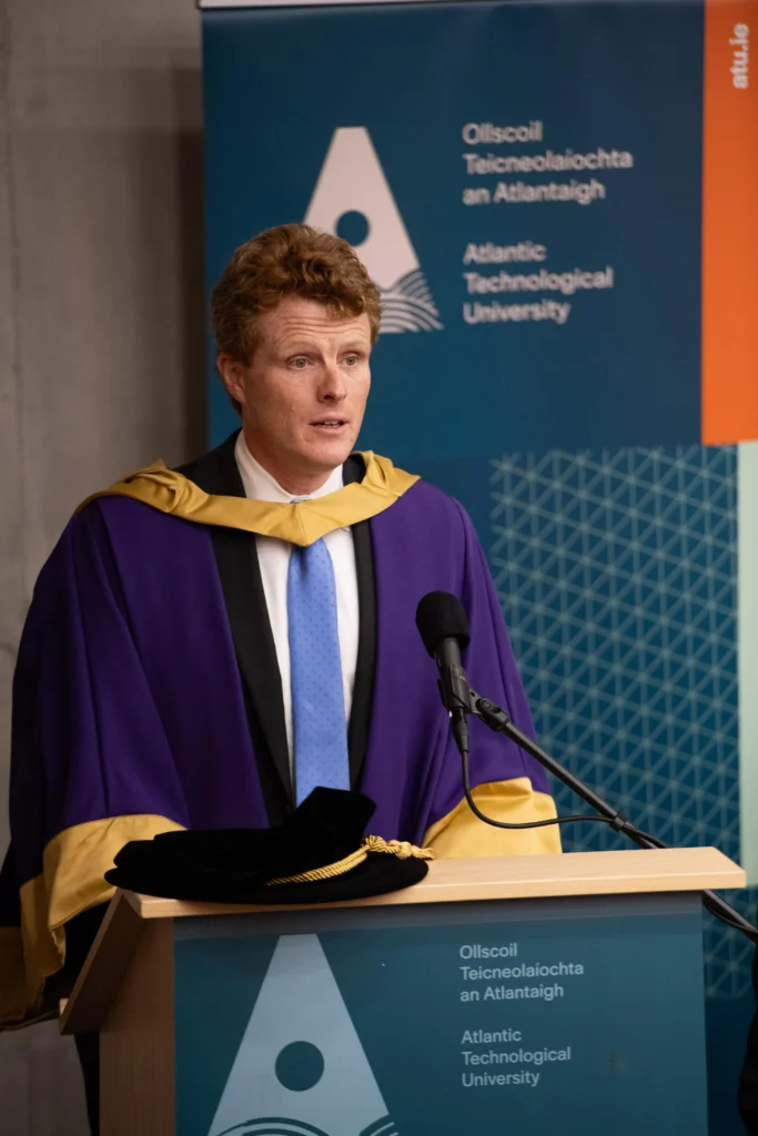 Joseph Kennedy gives speech at ATU Letterkenny