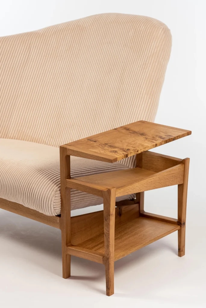 wooden side table for couch