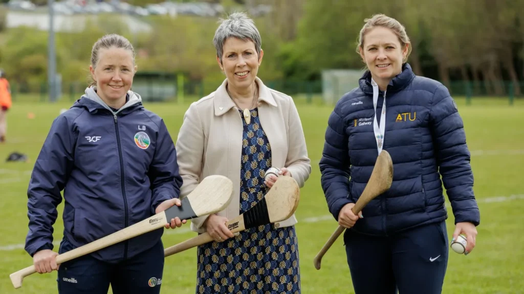 Camogie Association of Ireland meet with ATU President Orla Flynn