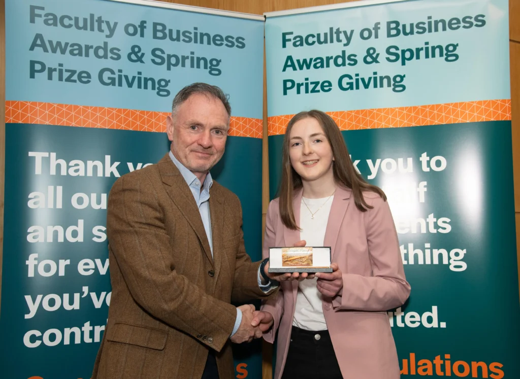 faculty of Business awards attendees and winners