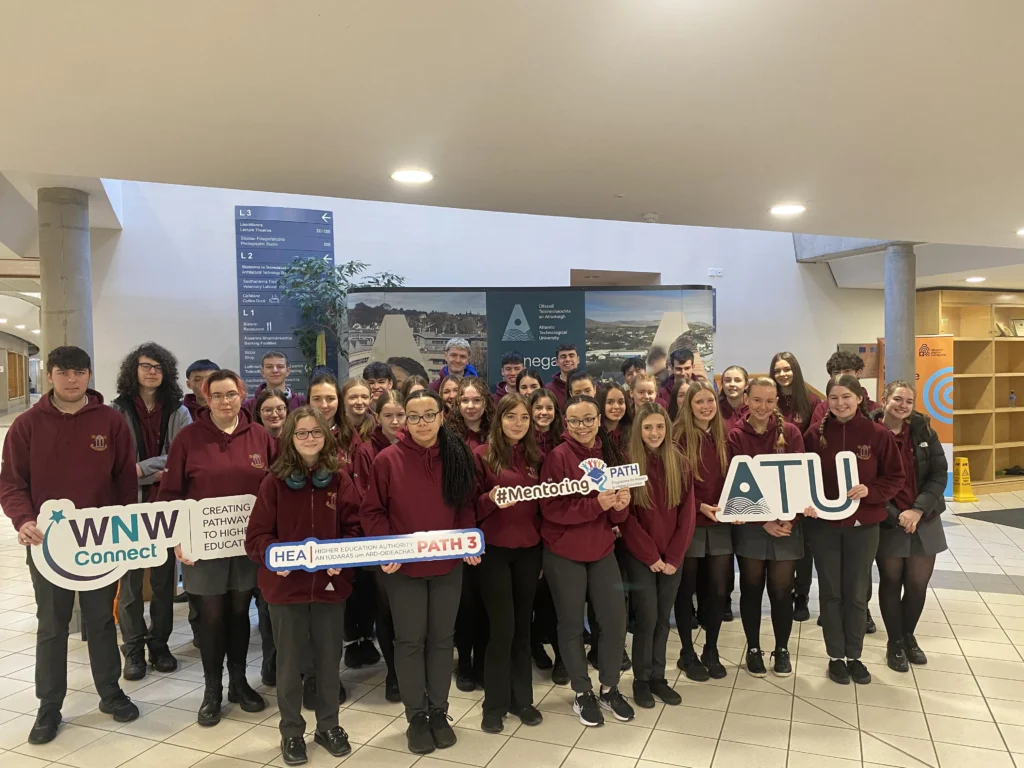 Post primary students and their teachers visit ATU letterkenny