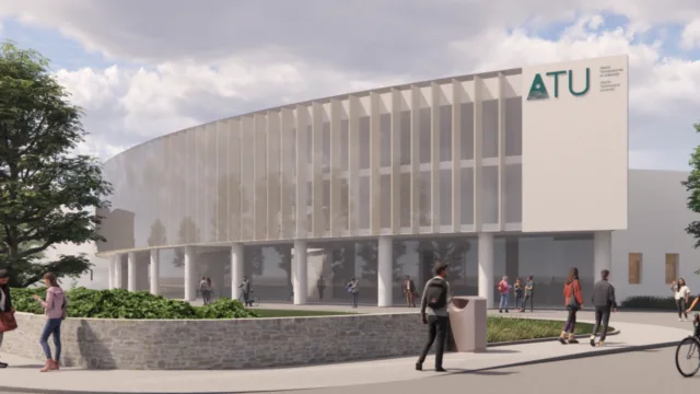 Concept image of the new building project at ATU Galway city (Dublin Road) campus.