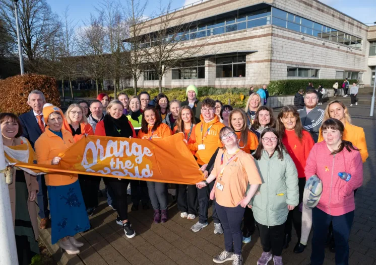 ATU Orange The World Flag Raising Ceremony