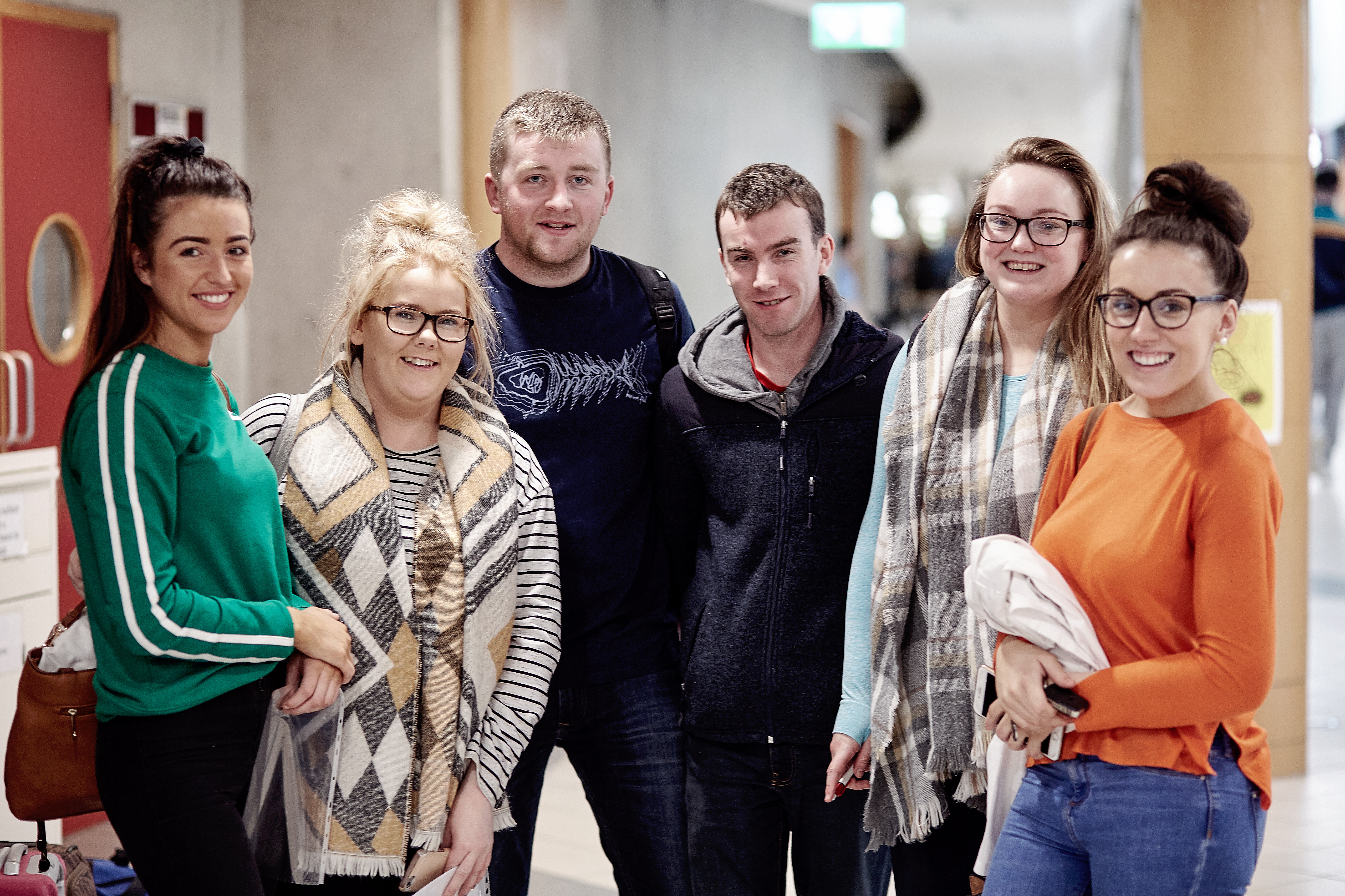 Group of students on Letterkenny campus