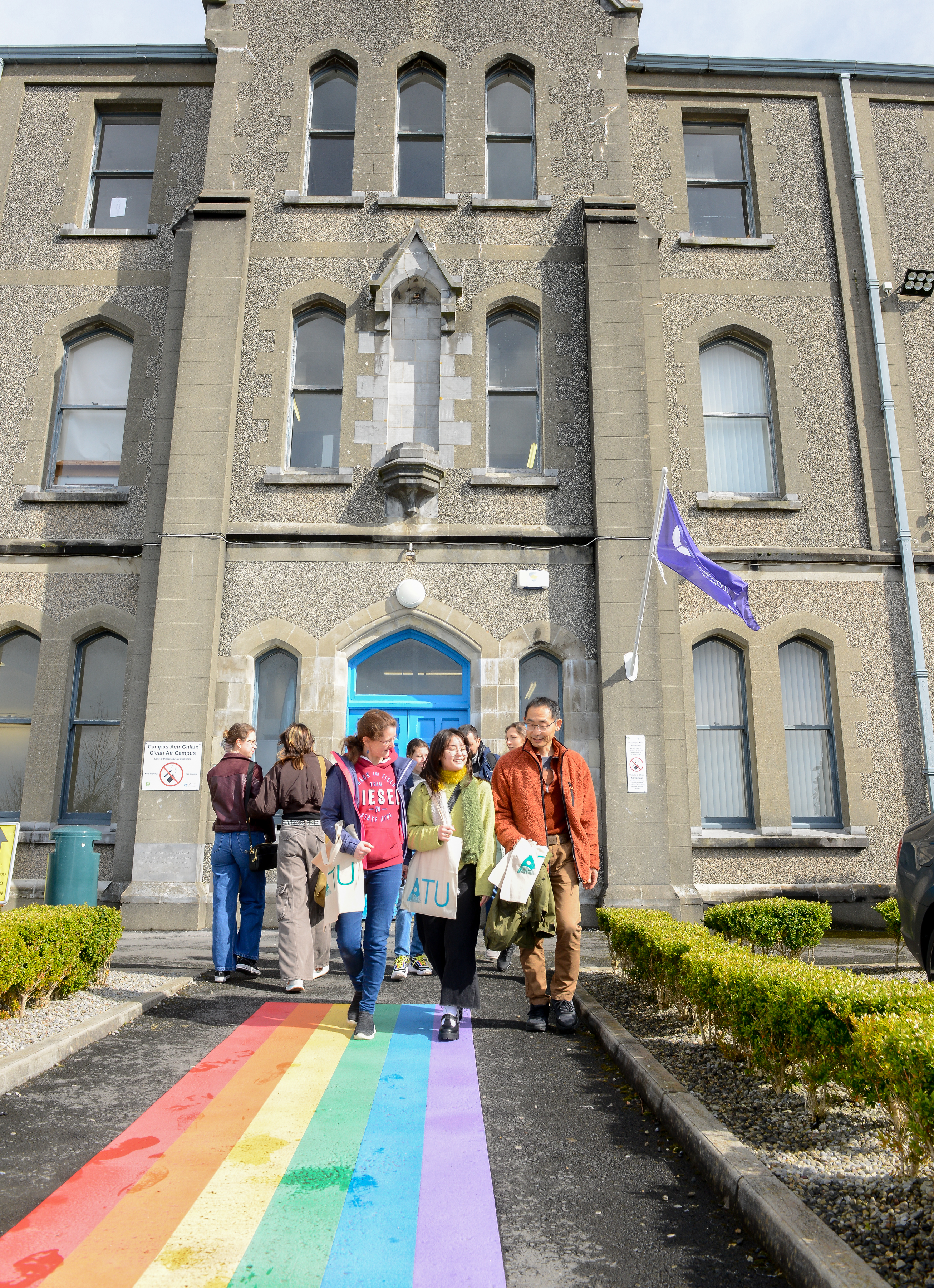 Visitors at ATU Galway City Wellpark Road campus Open Day