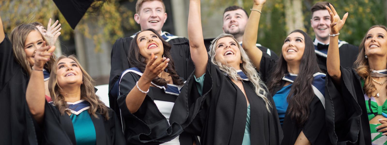 Graduates celebrating 