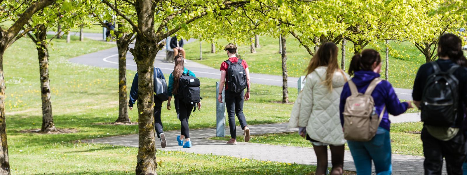 ATU students on campus