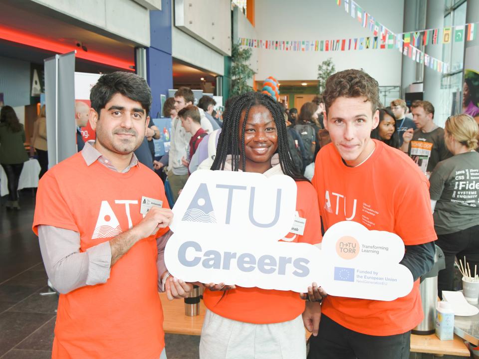 Great turn out at ATU Galway Careers Service Business Fair (8 Oct) and STEM Fair (15 Oct) 