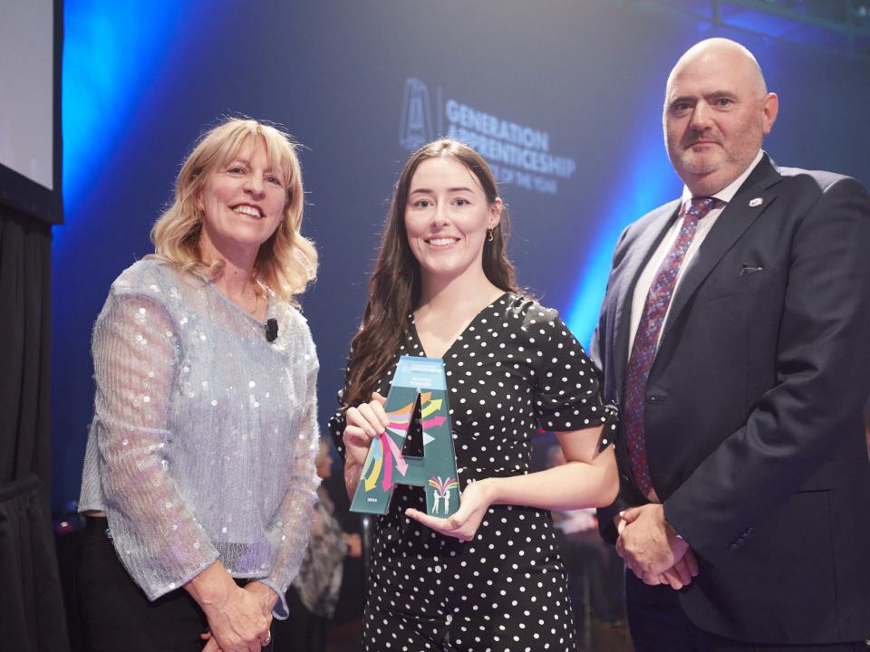 ATU engineering apprentice Jodie Whyte wins Engineering Apprentice of the Year award