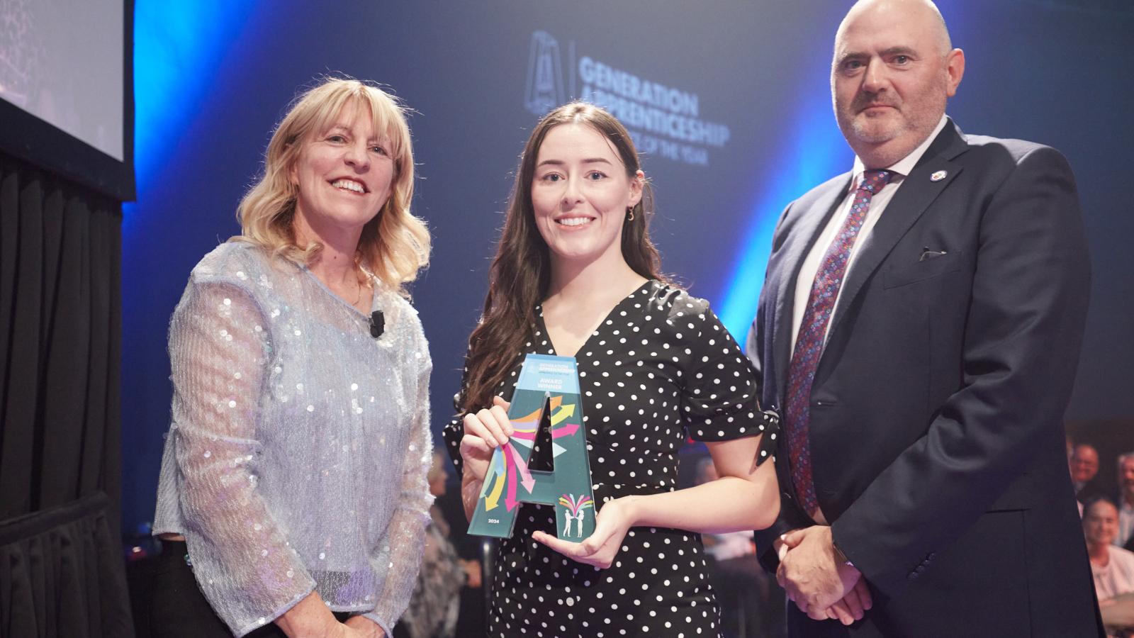 ATU engineering apprentice Jodie Whyte wins Engineering Apprentice of the Year award